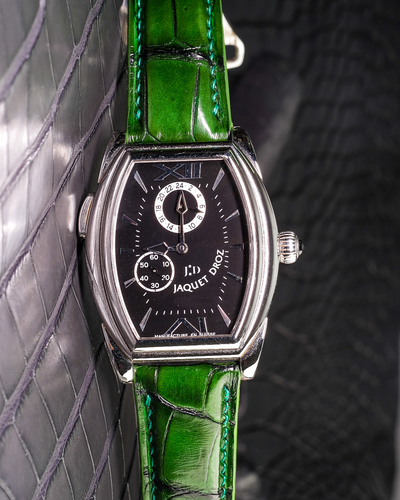 Bespoke Watch Strap in Pine Green Alligator