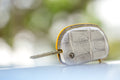 Bespoke Key Fob Cover in Natural Himalayan Crocodile