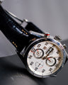 Bespoke Watch Strap in Black Crocodile