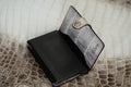 Bespoke Bifold Wallet in Natural Himalayan Crocodile
