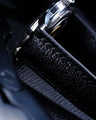 Bespoke Watch Strap in Black Chèvre