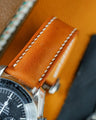 Bespoke Watch Strap in Golden Barenia