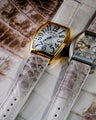 Bespoke Watch Strap in Natural Himalayan Crocodile