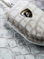 Bespoke Key Fob Cover in Natural Himalayan Crocodile