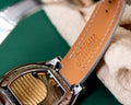 Bespoke Watch Strap in Rhino Grey Crocodile
