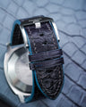 Bespoke Watch Strap in Ombre Dull Crocodile