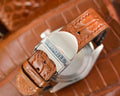 Bespoke Watch Strap in Chestnut Brown Alligator