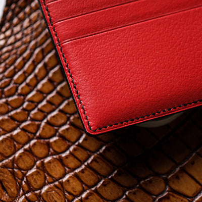 Bespoke Bifold Wallet in Black Chevre
