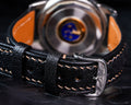 Bespoke Watch Strap in Black Chèvre