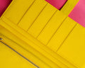 Bespoke Long Wallet in Yellow Crocodile