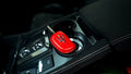 Bespoke Key Fob Cover in Ferrari Red Crocodile