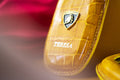 Bespoke Key Fob Covers in Yellow & Black Crocodile