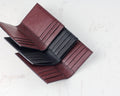 Bespoke Card Holders In Black Crocodile