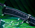 Bespoke Watch Strap in Hunter Green Crocodile