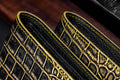 Bespoke Bifold Wallets in Gold Brushed Alligator