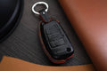 Bespoke Key Fob Cover in Black Crocodile