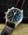 Bespoke Watch Strap in Black Crocodile