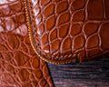 Bespoke Long Wallet in Chestnut Brown Alligator
