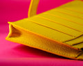 Bespoke Long Wallet in Yellow Crocodile