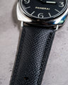 Bespoke Watch Strap in Black Epsom