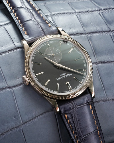 Bespoke Watch Strap in Ombre Dull Crocodile
