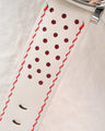 Bespoke Watch Strap in White Nappa