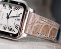 Bespoke Watch Strap in Natural Himalayan Crocodile