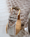 Bespoke Watch Strap in Natural Himalayan Crocodile