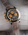 Bespoke Watch Strap in Natural Himalayan Crocodile