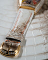 Bespoke Watch Strap in Natural Himalayan Crocodile