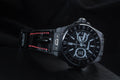 Bespoke Watch Strap in Black Crocodile