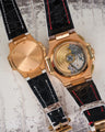 Bespoke Watch Strap in Natural Himalayan Crocodile