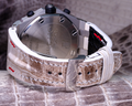 Bespoke Watch Strap in Natural Himalayan Crocodile