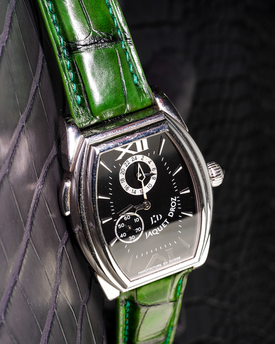Bespoke Watch Strap in Pine Green Alligator