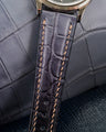 Bespoke Watch Strap in Ombre Dull Crocodile
