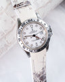 Bespoke Watch Strap in Natural Himalayan Crocodile