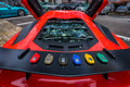 Bespoke Key Fob Covers in Ferrari Red Crocodile