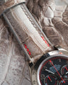 Bespoke Watch Strap in Grey Himalayan Crocodile