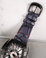 Bespoke Watch Strap in Grey Rubbed Off Crocodile
