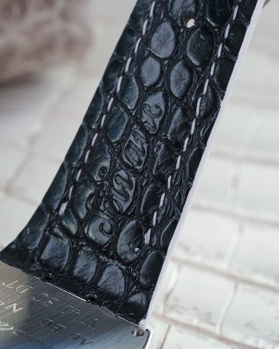 Bespoke Watch Strap in Natural Himalayan Crocodile