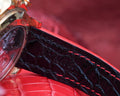 Bespoke Watch Strap in Red Himalayan Crocodile