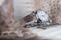 Bespoke Watch Strap in Natural Himalayan Crocodile