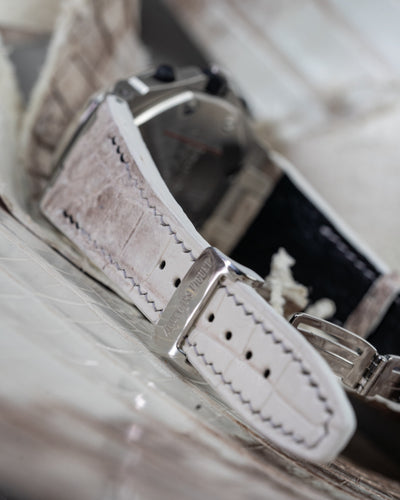 Bespoke Watch Strap in Natural Himalayan Crocodile