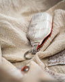 Bespoke Key Fob Cover in Natural Himalayan Crocodile