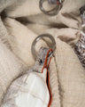 Bespoke Key Fob Cover in Natural Himalayan Crocodile