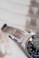 Bespoke Watch Strap in Natural Himalayan Crocodile