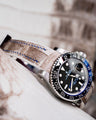 Bespoke Watch Strap in Natural Himalayan Crocodile