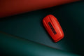 Bespoke Key Fob Cover in Ferrari Red Nappa