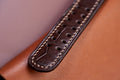 Bespoke Watch Strap in Chocolate Brown Crocodile
