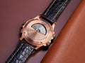 Bespoke Watch Strap in Chocolate Brown Crocodile